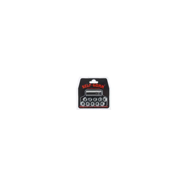 ADAPTATEUR POUR ARME D'ALARME FILETAGE M10x100 + 10 PROJECTILES SELF GOMM