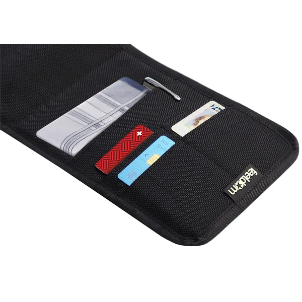 Air Belt S~2: Wheelchair double support strap with card organizer