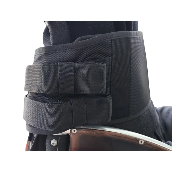 Air Belt S~2: Wheelchair double support strap with card organizer