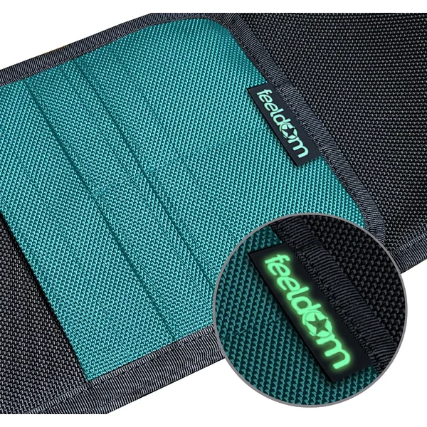 Air Belt S~2: Wheelchair double support strap with card organizer