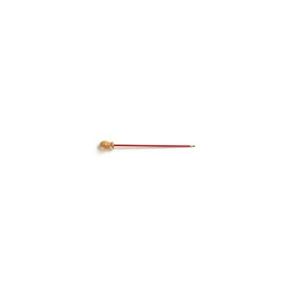 Baguette de nettoyage arme de poing en acier 23cm gainé PVC - M3x0.6