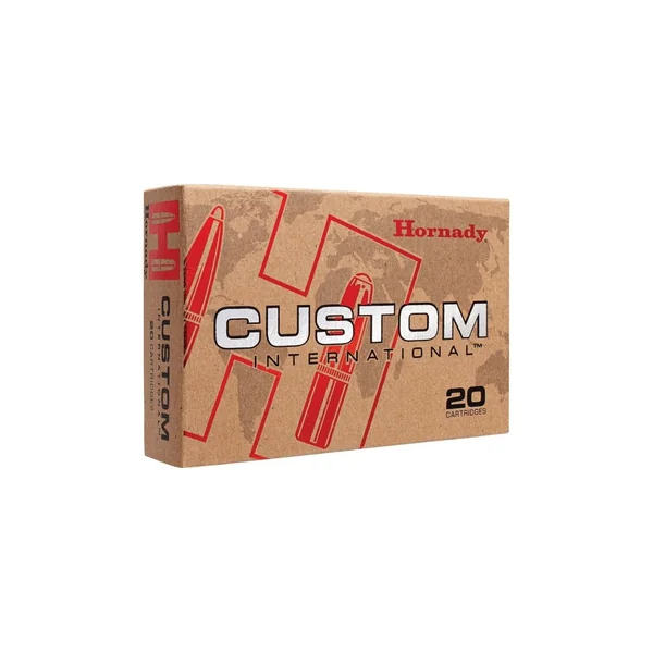 BOITE DE 20 CARTOUCHES HORNADY CUSTOM INTERLOCK CAL.9.3x62 286GR SP