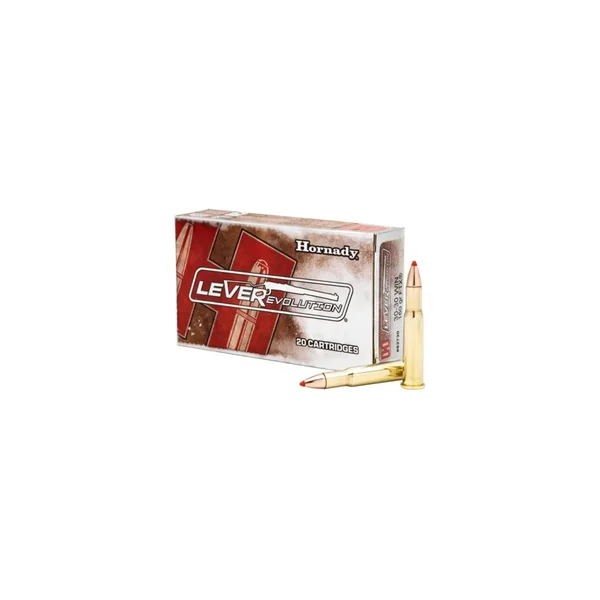 BOITE DE 20 CARTOUCHES HORNADY LEVER EVOLUTION 30-30WIN 150GR FTX