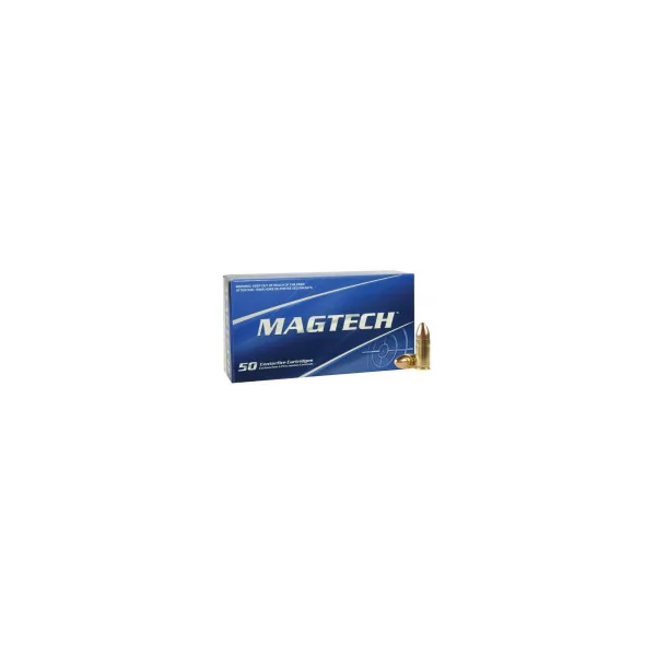 BOITE DE 50 CARTOUCHES MAGTECH CAL.9x19 / 9 PARABELLUM / 9 LUGER FMJ 124GRS - CATEGORIE B