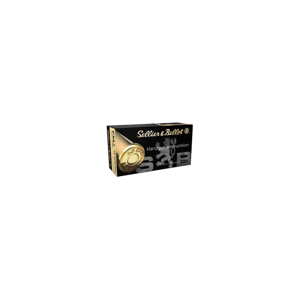 BOITE DE 50 CARTOUCHES SELLIER BELLOT CAL.38 SPECIAL FMJ 158GRS - CATEGORIE B