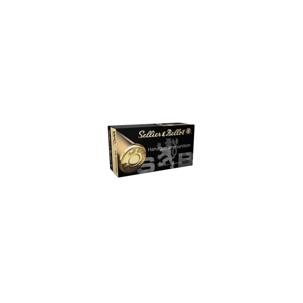 BOITE DE 50 CARTOUCHES SELLIER&BELLOT CAL.38 SPECIAL WAD CUTTER 148GRS - CATEGORIE B