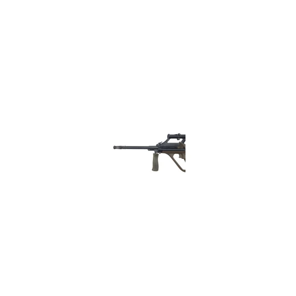 CARABINE DE TIR STEYR AUG Z SA QCB ARMY OLIVE AVEC LUNETTE STEYR x1.5 CAL.223 Rem. CANON 508mm