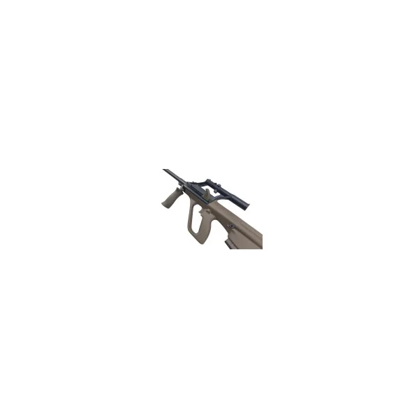 CARABINE DE TIR STEYR AUG Z SA QCB ARMY OLIVE AVEC LUNETTE STEYR x1.5 CAL.223 Rem. CANON 508mm