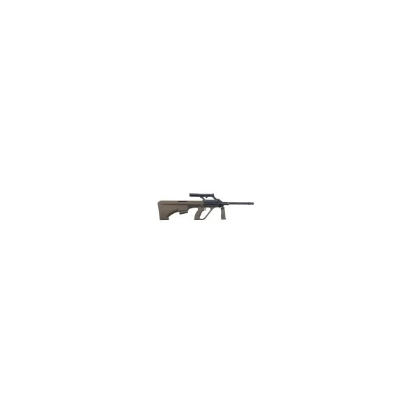 CARABINE DE TIR STEYR AUG Z SA QCB ARMY OLIVE AVEC LUNETTE STEYR x1.5 CAL.223 Rem. CANON 508mm