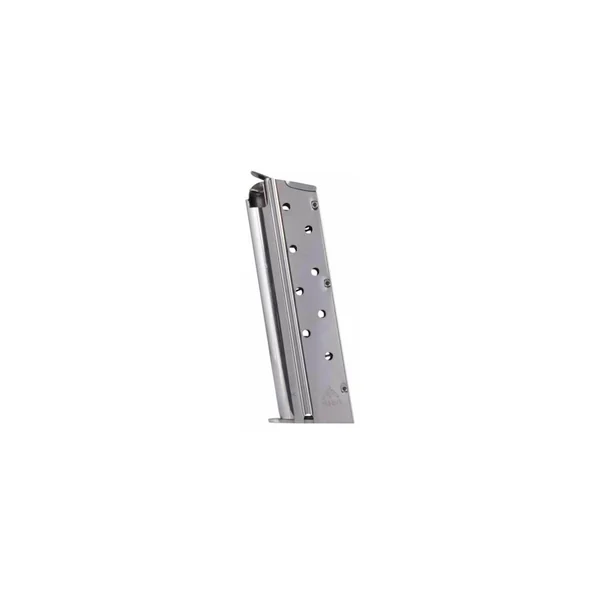 CHARGEUR ACIER NICKELÉ MECGAR 9 COUPS CAL.9x19 POUR 1911 - CATEGORIE B