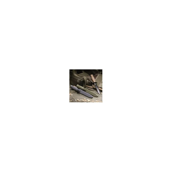 COUTEAU DE TERRAIN GLOCK FELDMESSER FM81 AVEC SCIE ET ETUI CEINTURE GRIS NUIT