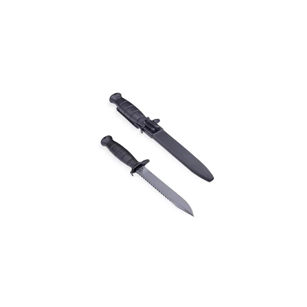 COUTEAU DE TERRAIN GLOCK FELDMESSER FM81 AVEC SCIE ET ETUI CEINTURE NOIR