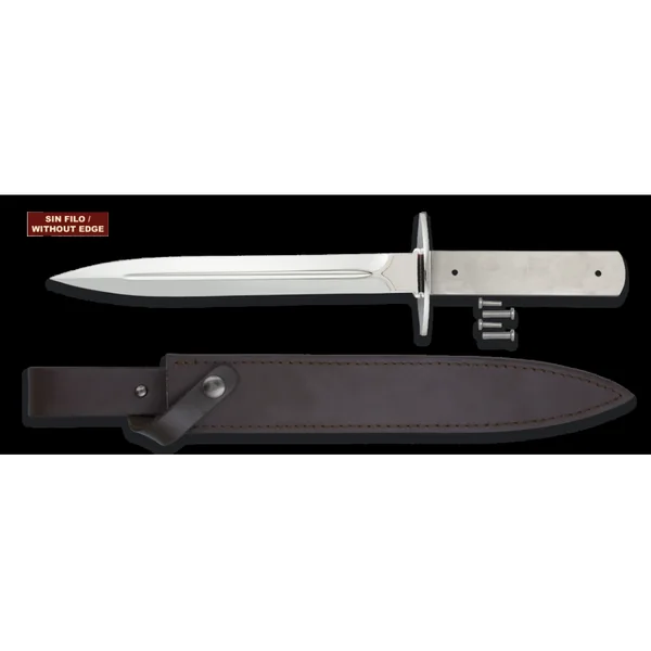 Dague de chasse lame fine A FINIR : lame de 42cm brut sans plaquettes