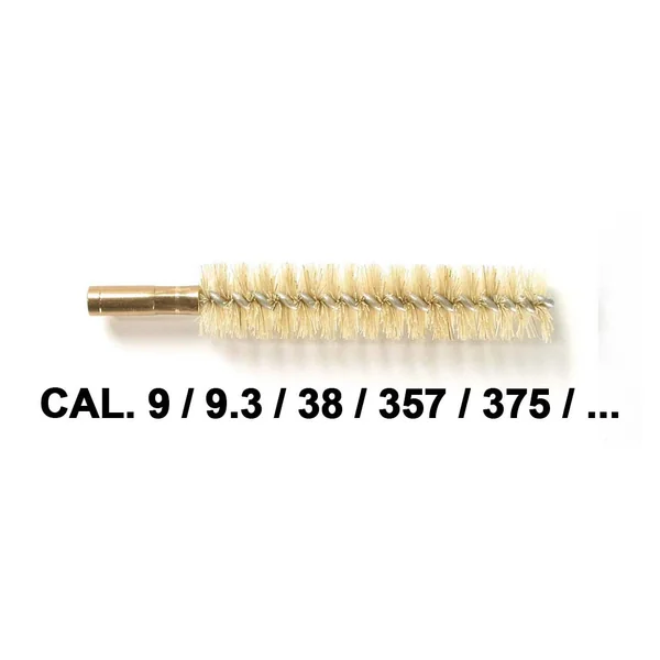 Ecouvillon crin calibre 9mm / 9.3 / .36 / .38 / .357 / .375 - Vendu à l'unité