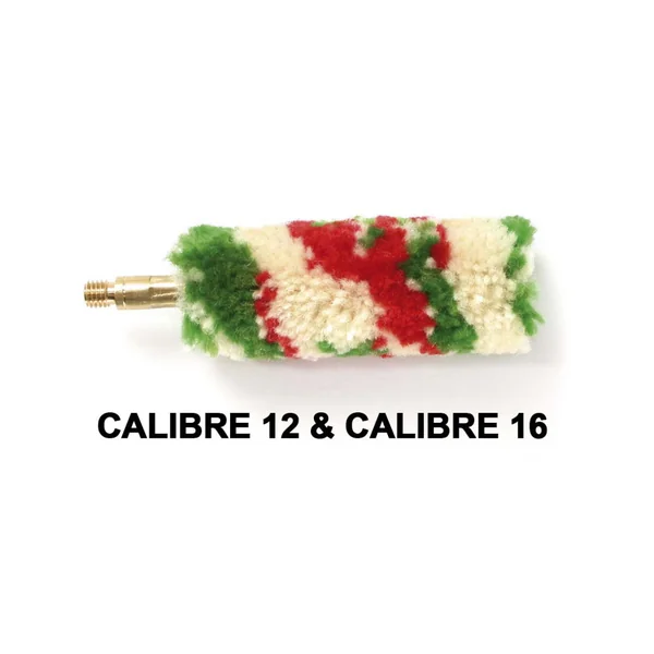 Ecouvillons laine calibre 12 et calibre 16 - Vendu à l'unité