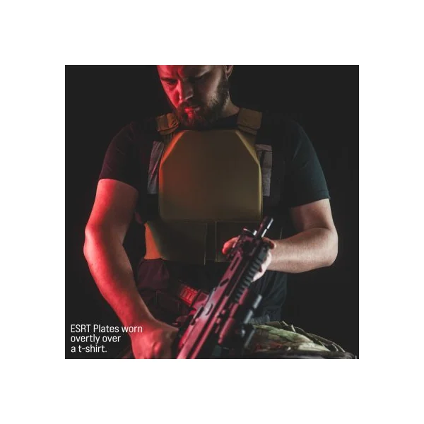 ESRT Ultra-Thin Body Armor - Special Threat Plate Defeats AK & AR Rounds