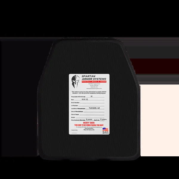 Hercules Level IV Ceramic Body Armor | Set of Two