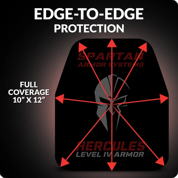 Hercules Level IV Ceramic Body Armor | Set of Two