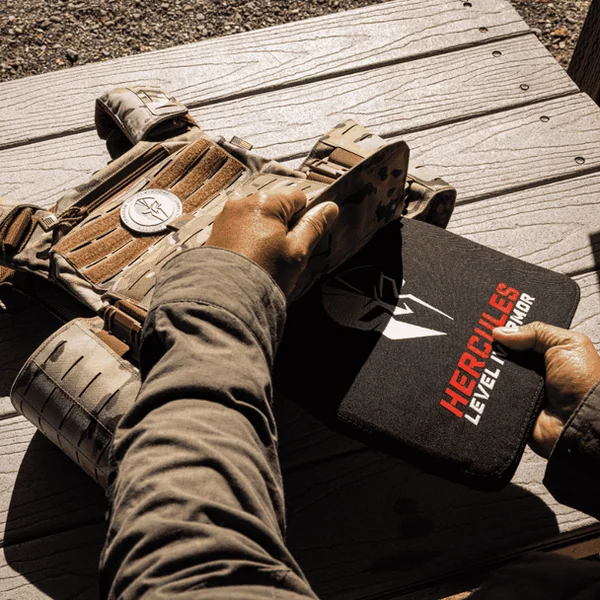 Hercules Level IV Ceramic Body Armor | Set of Two