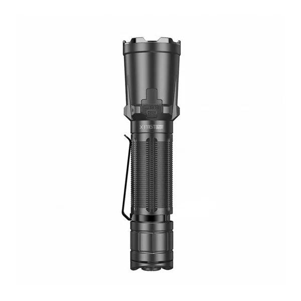 Lampe Tactique avec Embout Brise-vitre Rechargeable XT11GT PRO V2.0 LED - 3300 lumens