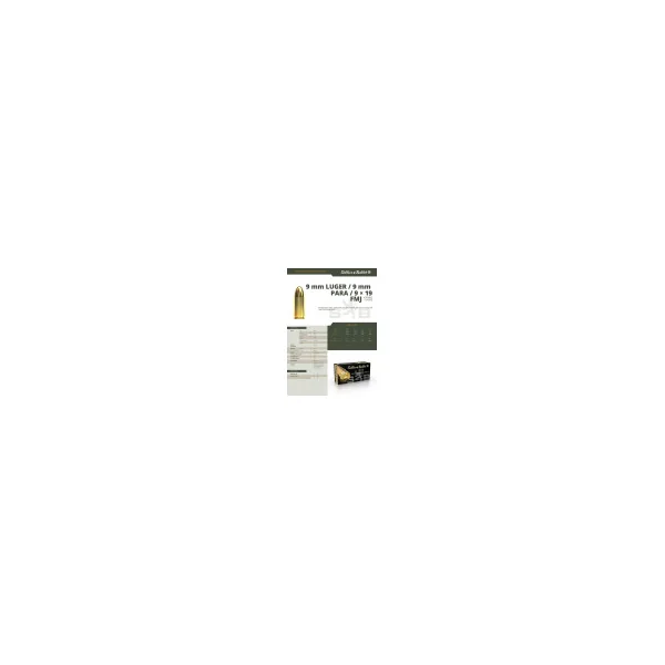 OFFRE ECO - CARTON DE 1000 CARTOUCHES SELLIER BELLOT CAL.9x19 / 9 PARABELLUM / 9 LUGER FMJ 124GRS - CATEGORIE B