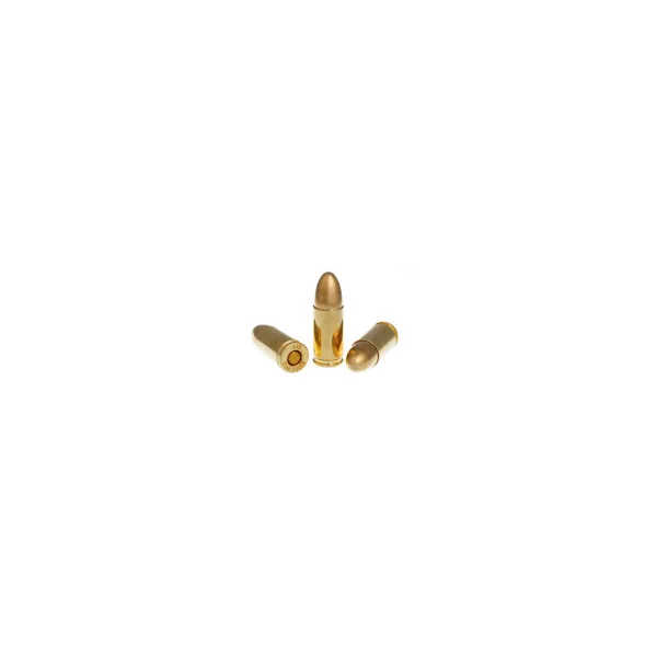 OFFRE ECO - CARTON DE 1000 CARTOUCHES STV CAL.9x19 / 9 PARABELLUM / 9 LUGER FMJ 124GRS - CATEGORIE B