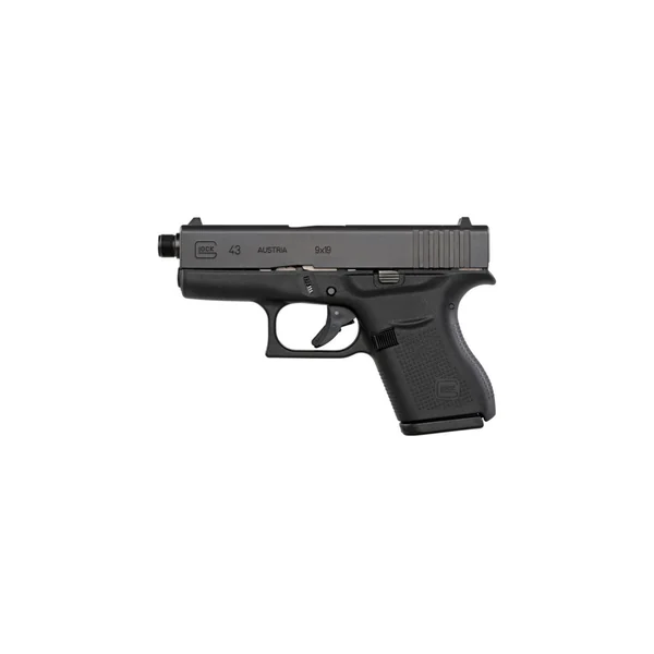 PISTOLET GLOCK 43 SUBCOMPACT SLIM CAL.9X19 FILETÉ - CATEGORIE B