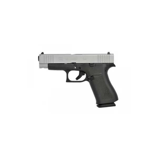 PISTOLET GLOCK 48 SILVER SLIDE COMPACT CAL.9X19 - CATEGORIE B