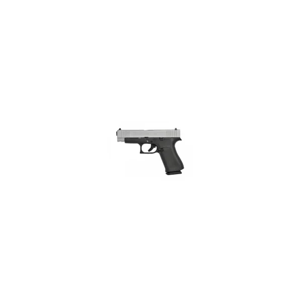 PISTOLET GLOCK 48 SILVER SLIDE COMPACT CAL.9X19 - CATEGORIE B