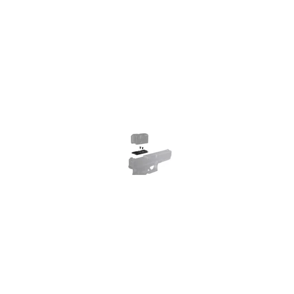 PLATINE DE MONTAGE AIMPOINT POUR POINT ROUGE GAMME ACRO SUR PISTOLET GLOCK MOS