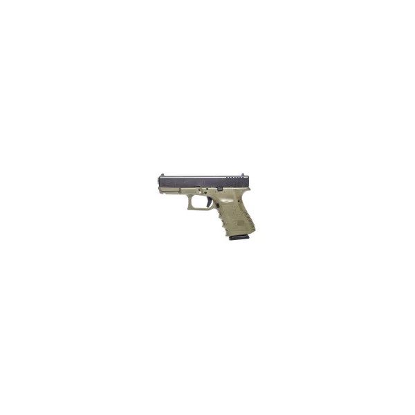 PRINTEMPS GLOCK - PISTOLET GLOCK 19 GEN3 OD-GREEN CAL.9X19 - CATEGORIE B