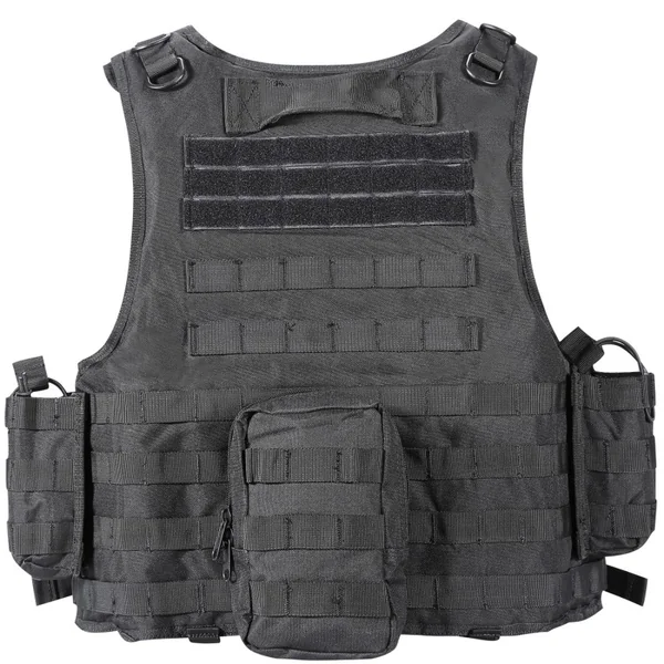 YAKEDA™ Veste Gilet Tactique avec poche molle pour pare balle Police/Gendarmerie